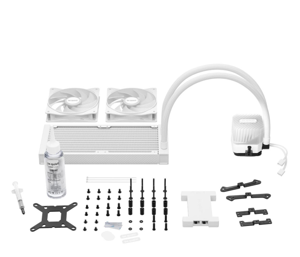 BE QUIET! Light Loop 240mm White 2x120mm - 1279158 - zdjęcie 2